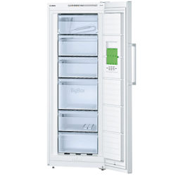 Bosch GSV29VW31G Freestanding Freezer, A++ Energy Rating, 60cm Wide, White